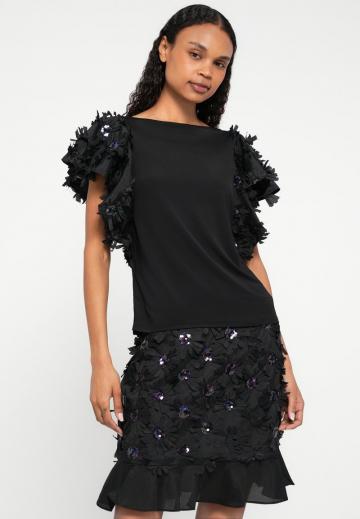 Юбка с воланами