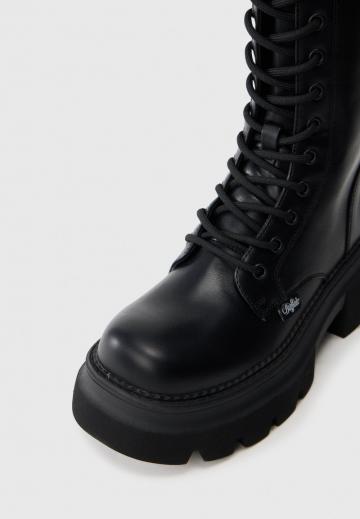 Сапоги на шнуровке