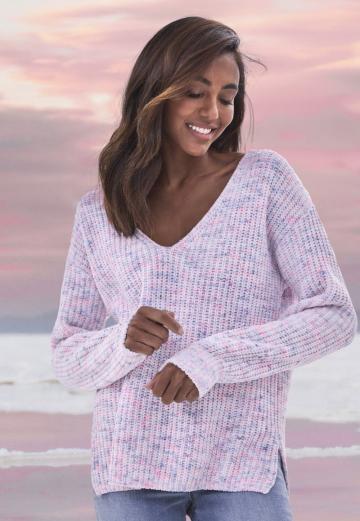 Длинный пуловер