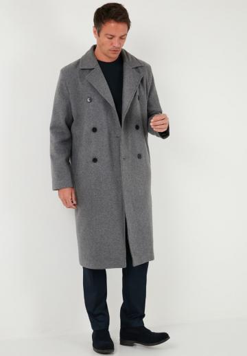 Шерстяное пальто