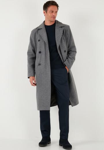 Шерстяное пальто