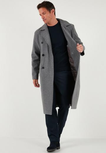 Шерстяное пальто