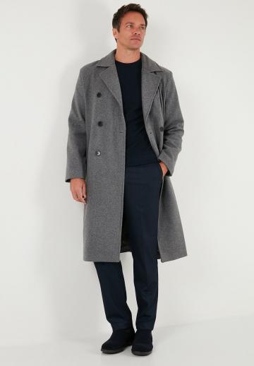 Шерстяное пальто