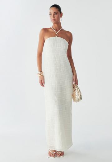 Платье без бретелек