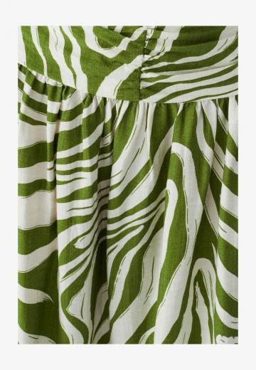 Платье без бретелек