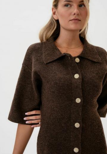 Вязаное платье