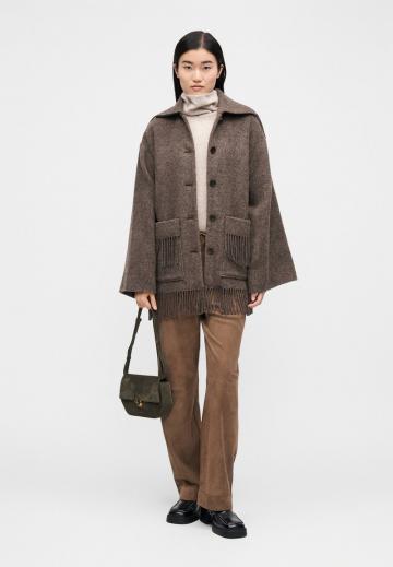 Шерстяное пальто