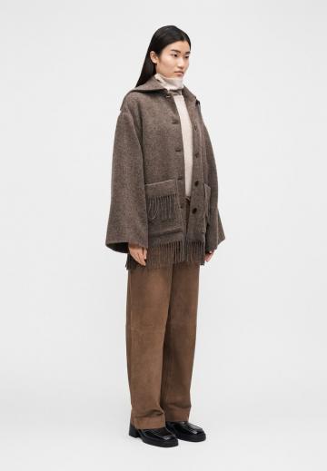 Шерстяное пальто