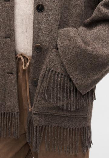 Шерстяное пальто