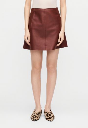 Кожаная юбка
