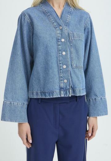 Джинсовая блузка