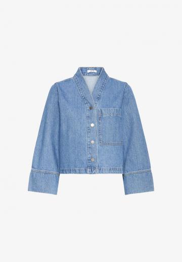 Джинсовая блузка