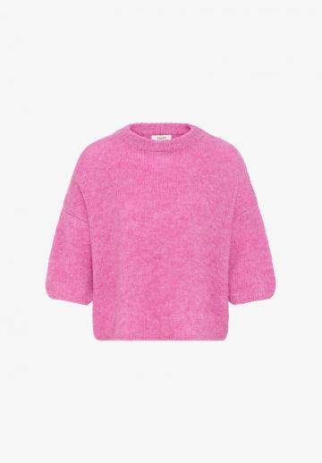 Пуловер с рукавом три четверти