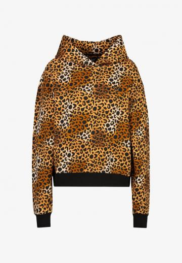 Пуловер с капюшоном