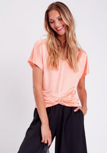 Атласная блузка