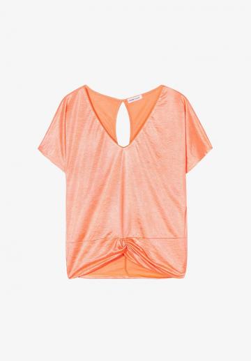 Атласная блузка