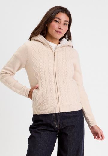 Пуловер с капюшоном