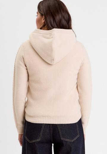 Пуловер с капюшоном
