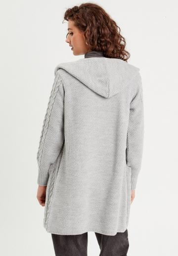 Длинный жилет