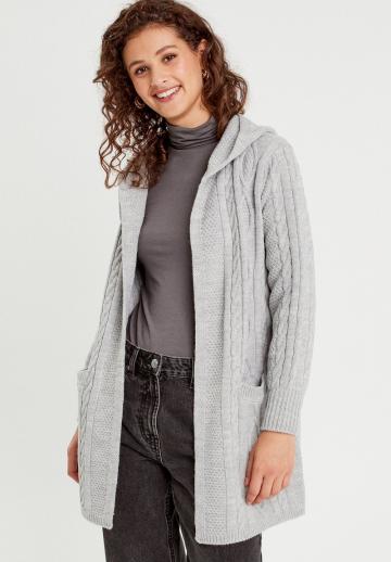 Длинный жилет