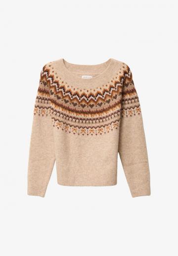 Длинный пуловер