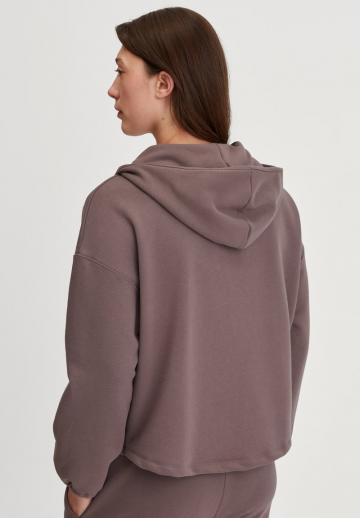 Пуловер с капюшоном