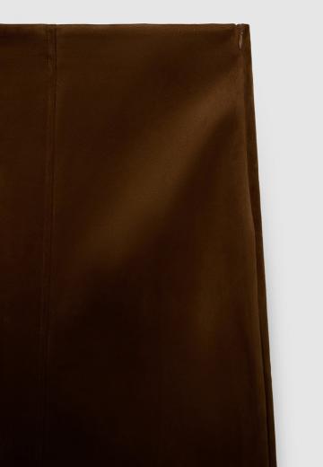 Кожаная юбка