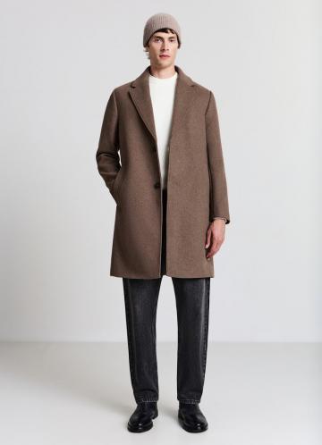 Шерстяное пальто