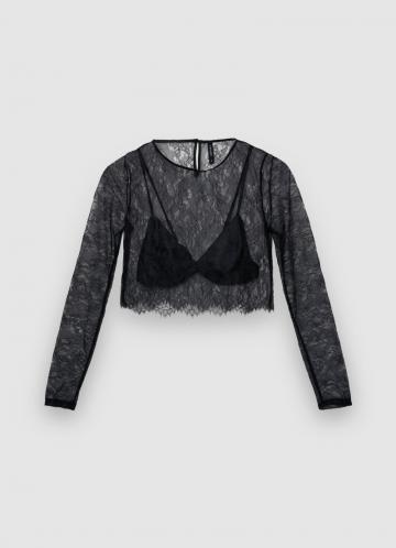 Кружевная блузка