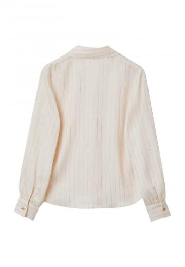 Атласная блузка