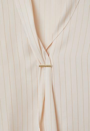 Атласная блузка