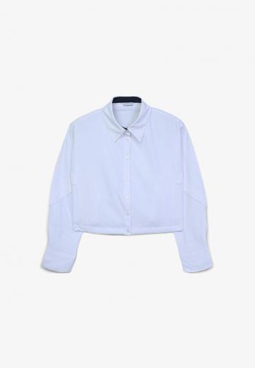 Атласная блузка