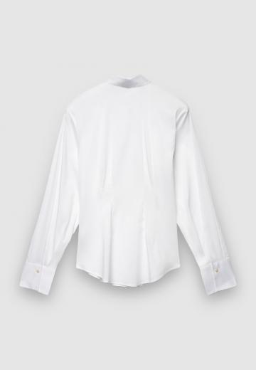 Атласная блузка