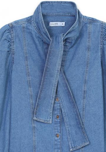 Джинсовая блузка