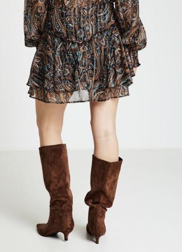 Юбка с воланами