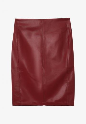 Кожаная юбка