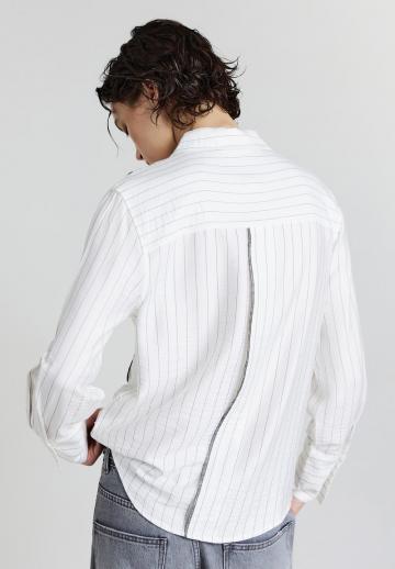 Атласная блузка