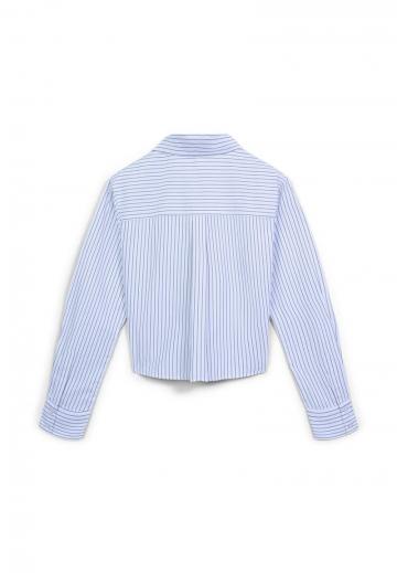 Атласная блузка