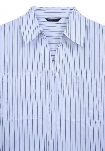 Атласная блузка