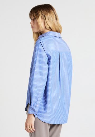 Атласная блузка