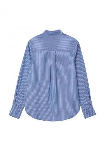 Атласная блузка