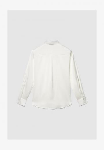 Атласная блузка