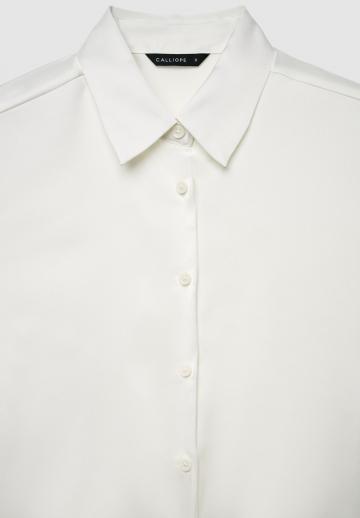 Атласная блузка