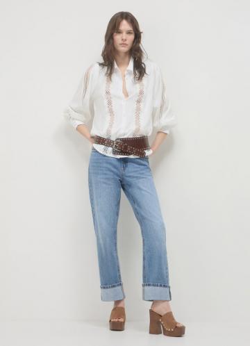 Кружевная блузка