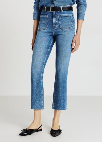 Короткие джинсы