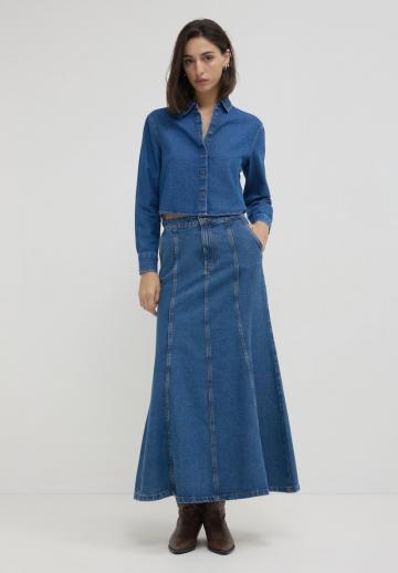 Джинсовая юбка