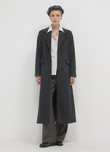 Шерстяное пальто