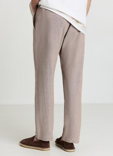 Льняные брюки