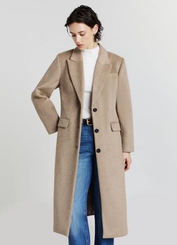 Шерстяное пальто