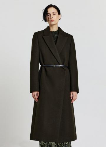 Шерстяное пальто